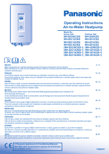 Manual de uso Panasonic WH-SDC14C9E81 Bomba de calor