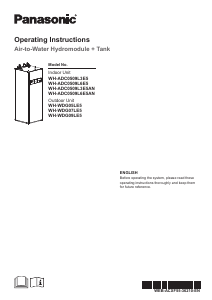 Manual Panasonic WH-ADC0509L6E5AN Heat Pump