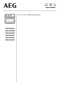 Manual AEG KMS365060M Microwave