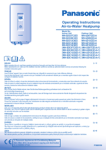 Manuale Panasonic WH-SDC14C6E51 Pompa di calore