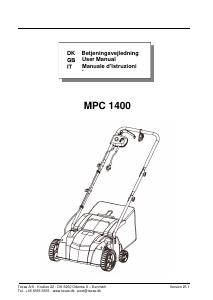 Manual Texas MPC 1400 Lawn Raker