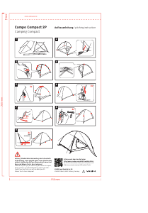 Manual Vaude Campo Compact 2P Tent