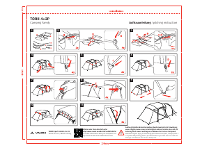 Manual Vaude Torii 4+2P Tent