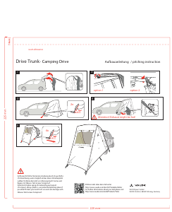 Manual Vaude Drive Trunk Tent