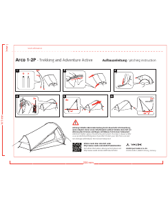 Manual Vaude Arco 1-2P Tent