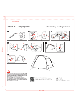 Manual Vaude Drive Van Tent