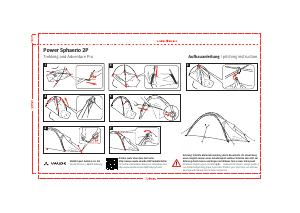 Manual Vaude Power Sphaerio 2P Tent