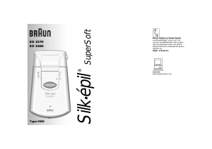 Bedienungsanleitung Braun EE 1560 Silk-Epil SuperSoft Epilierer