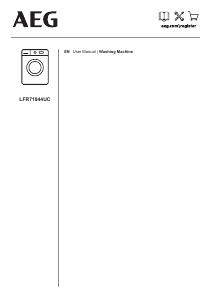 Handleiding AEG LFR71844UC Wasmachine