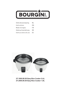 Manual de uso Bourgini 27.2000.00.00 Easy Arrocera