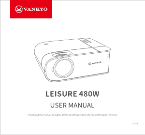 Handleiding Vankyo Leisure 480W Beamer