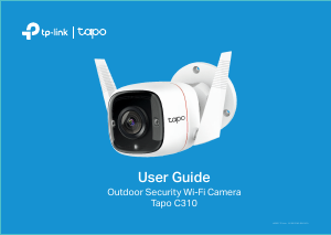 Handleiding TP-Link Tapo C310 IP camera