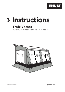 Handleiding Thule Veduta Tent