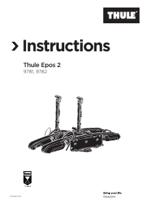 Посібник Thule Epos 2 Велосипедний багажник