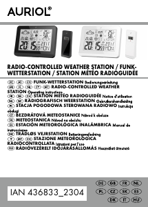 Instrukcja Auriol IAN 436833 Stacja pogodowa
