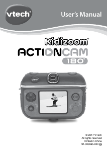 Handleiding VTech Kidizoom Action Cam 180 Actiecamera