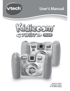Manual VTech Kidizoom Twist Plus Digital Camera