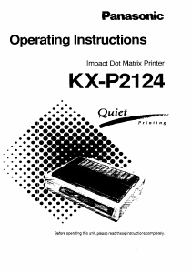 Handleiding Panasonic KX-P2124 Printer