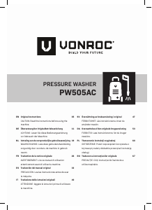 Mode d’emploi Vonroc PW505AC Nettoyeur haute pression