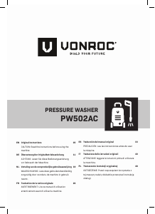 Mode d’emploi Vonroc PW502AC Nettoyeur haute pression