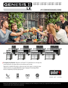 Handleiding Weber Genesis II LX S-240 GBS Barbecue