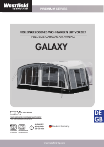 Manual Westfield Galaxy Tent