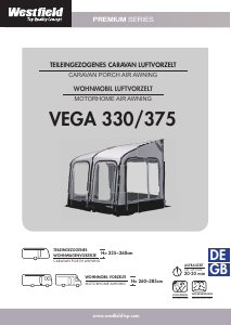 Manual Westfield Vega 330 Tent