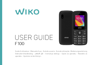 Manual Wiko F100 Mobile Phone