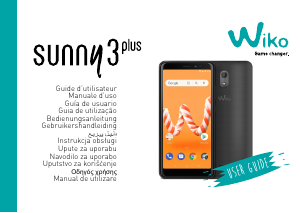 Manual de uso Wiko Sunny 3 Plus Teléfono móvil