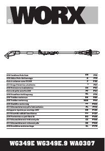 Manual Worx WA0307 Ferăstrăul cu lanţ