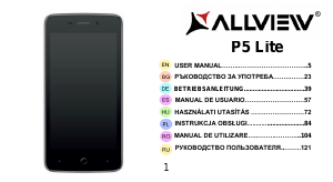 Руководство Allview P5 Lite Мобильный телефон