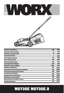Manual Worx WG730E Lawn Mower