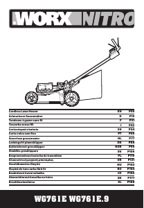 Manual Worx WG761E.9 Mașină de tuns iarbă
