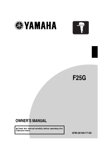 Manual Yamaha FT25 (2022) Outboard Motor