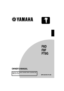 Manual Yamaha FT8G (2022) Outboard Motor