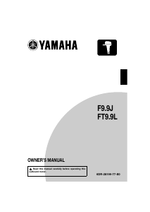 Manual Yamaha F9.9J (2022) Outboard Motor