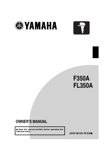 Manual Yamaha FL350A (2018) Outboard Motor