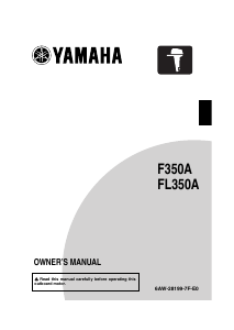 Handleiding Yamaha FL350A (2019) Buitenboordmotor