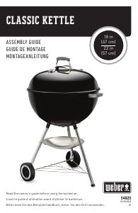 Mode d’emploi Weber Classic Kettle Barbecue
