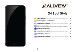 Használati útmutató Allview X4 Soul Style Mobiltelefon