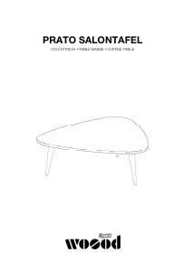 Handleiding Woood Prato Salontafel