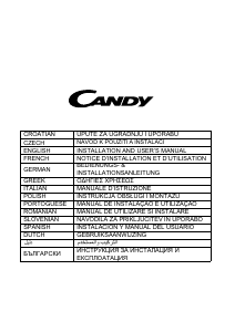 Manuál Candy CCE90NX/1 Odsavač par