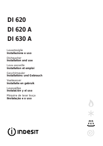 Manuale Indesit DI 620 A Lavastoviglie