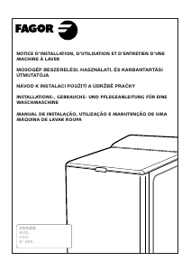 Bedienungsanleitung Fagor 1FET-116 Waschmaschine