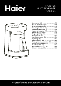 Manual Haier HMB5A 011 Máquina de café