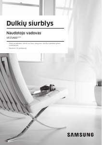 Vadovas Samsung VS15A60AGR5 Dulkių siurblys
