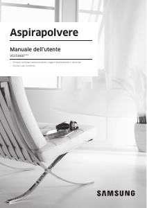 Manuale Samsung VS15A60AGR5 Aspirapolvere