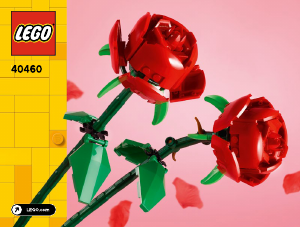 Mode d’emploi Lego set 40460 Creator Les roses