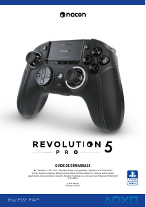 Manual Nacon Revolution Pro 5 Game Controller