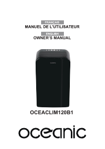 Manual Oceanic OCEACLIM120B1 Air Conditioner